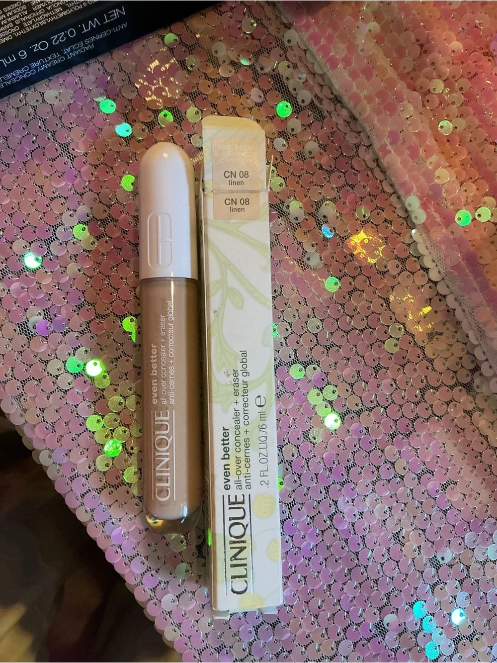 Clinique Even Better Concealer & Eraser — Linen (CN 08) Beige